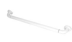 Поручень прямой с антибактериальным покрытием (белый) - fgospostavki.ru - Рязань