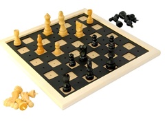 Шахматы тактильные (34х34 см) - fgospostavki.ru - Рязань