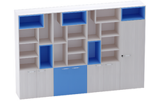 Комплект шкафов Smarty  для кабинета - fgospostavki.ru - Рязань