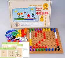 Игровой набор Фребеля "Мозаика со шнуровкой" (серия "Эксперимент") - fgospostavki.ru - Рязань