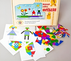 Игровой набор Фребеля "Конструктор плоскостной-4" (Серия "Эксперимент") - fgospostavki.ru - Рязань