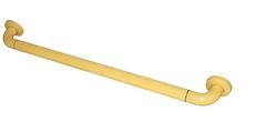 Поручень прямой с антибактериальным покрытием (желтый) - fgospostavki.ru - Рязань
