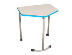 Стол мобильный модульный трапециевидный FLEXY с антивандальной кромкой - fgospostavki.ru - Рязань