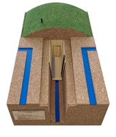 Макет «Простейшее укрытие (Перекрытая щель)» - fgospostavki.ru - Рязань