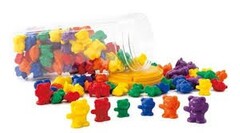 Счетный материал фигурки "Мишки с рюкзаками" - fgospostavki.ru - Рязань