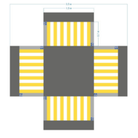 Имитация четырехстороннего перекрестка 5,5*4,5 м - fgospostavki.ru - Рязань