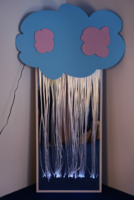 Зеркальное панно с фиброоптическими нитями «Разноцветный дождь» - fgospostavki.ru - Рязань