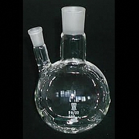 Колба круглодонная с двумя горловинами и шлифами 100 мл. - fgospostavki.ru - Рязань