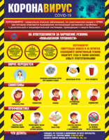 Плакат "Коронавирус" (вариант 1) - fgospostavki.ru - Рязань
