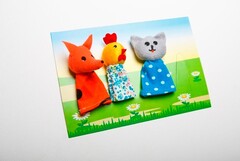 Пальчиковый театр "Кот, петух и лиса" - fgospostavki.ru - Рязань