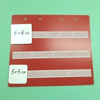 Красный лист-вкладыш в папку ПЕКС БОЛЬШУЮ для карточек 5*5 и 6*6 см - fgospostavki.ru - Рязань