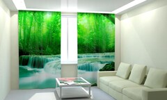 Комплект светонепроницаемых штор "Быстрая река" - fgospostavki.ru - Рязань