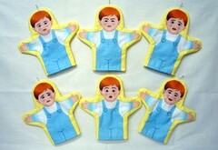 Набор рукавичек "Эмоции (мальчики)" 6 штук - fgospostavki.ru - Рязань