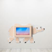 «Медведь» -Декоративная сенсорная панель 32" - fgospostavki.ru - Рязань