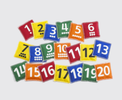 Мешочки с цифрами. Набор 20 шт. - fgospostavki.ru - Рязань