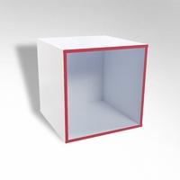 Открытая настенная полка-секция ТР1 ЛДСП  - fgospostavki.ru - Рязань