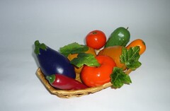 Муляжи "Корзина с овощами" - fgospostavki.ru - Рязань