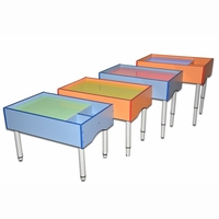 Песочные столы на регулируемых опорах RGB подсветка - fgospostavki.ru - Рязань