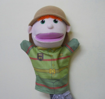 Кукла "Веселый рассказчик" Пожарный - fgospostavki.ru - Рязань