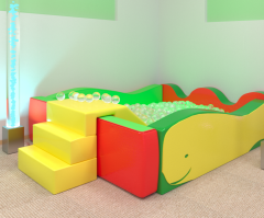 Бассейн «Кит» с горкой - fgospostavki.ru - Рязань