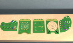 Бизиборд «Крокодил Гена» - fgospostavki.ru - Рязань