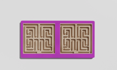 Межполушарная доска №13 фиолетовая - fgospostavki.ru - Рязань