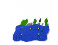 Тактильно-развивающая панель «Пруд» - fgospostavki.ru - Рязань