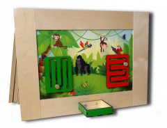 Тактильно-развивающая панель «Животные» - fgospostavki.ru - Рязань