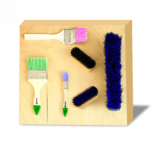 Тактильно-развивающая панель с мягкими кисточками - fgospostavki.ru - Рязань