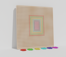 Тактильно-развивающая панель «Радужная мозаика» - fgospostavki.ru - Рязань