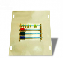 Тактильно-развивающая панель «Цветные счеты» - fgospostavki.ru - Рязань