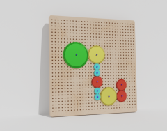 Тактильно–развивающая панель «Механика» - fgospostavki.ru - Рязань