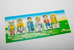 Набор пальчиковых кукол "Семья" - fgospostavki.ru - Рязань