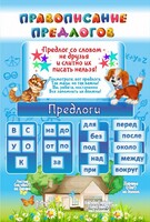 Стенд "Правописание предлогов" - fgospostavki.ru - Рязань