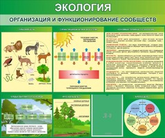 Стенд "Экология. Организация и функционирование сообществ" - fgospostavki.ru - Рязань