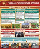 Стенд "Социально-экономическая география. Сельское хозяйство" - fgospostavki.ru - Рязань