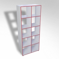 Шкаф открытый многосекционный ТР10 ЛДСП  - fgospostavki.ru - Рязань