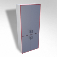 Шкаф широкий закрытый ТР5 ЛДСП - fgospostavki.ru - Рязань