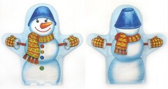 Кукла-рукавичка "Снеговик" - fgospostavki.ru - Рязань