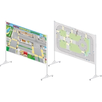 Магнитный стенд двусторонний "Азбука дорожного движения ПДД" - fgospostavki.ru - Рязань