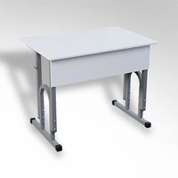 Стол 'Архимед ТР' 1-х местный регулируемый с эргономичной столешницей  - fgospostavki.ru - Рязань