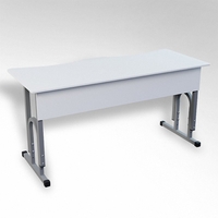 Стол 'Архимед ТР' 2-х местный регулируемый с эргономичной столешницей - fgospostavki.ru - Рязань