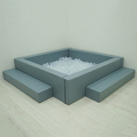 Сухой бассейн с шариками и RGB-подсветкой 190х190 см - fgospostavki.ru - Рязань