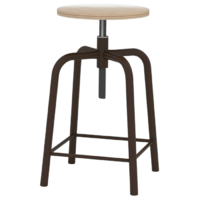 Табурет рабочий (винтовой механизм регулировки высоты сиденья) - fgospostavki.ru - Рязань