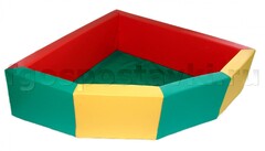 Сухой бассейн угловой (без рисунка) - fgospostavki.ru - Рязань