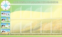 Стенд "Дневник погоды" - fgospostavki.ru - Рязань