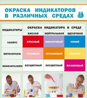 Стенд "Окраска индикаторов в различных средах" - fgospostavki.ru - Рязань
