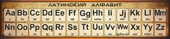 Стенд "Латинский алфавит" - fgospostavki.ru - Рязань