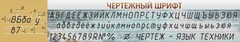 Стенд "Чертежный шрифт" - fgospostavki.ru - Рязань