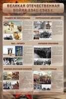 Стенд "Великая отечественная война (события)" - fgospostavki.ru - Рязань